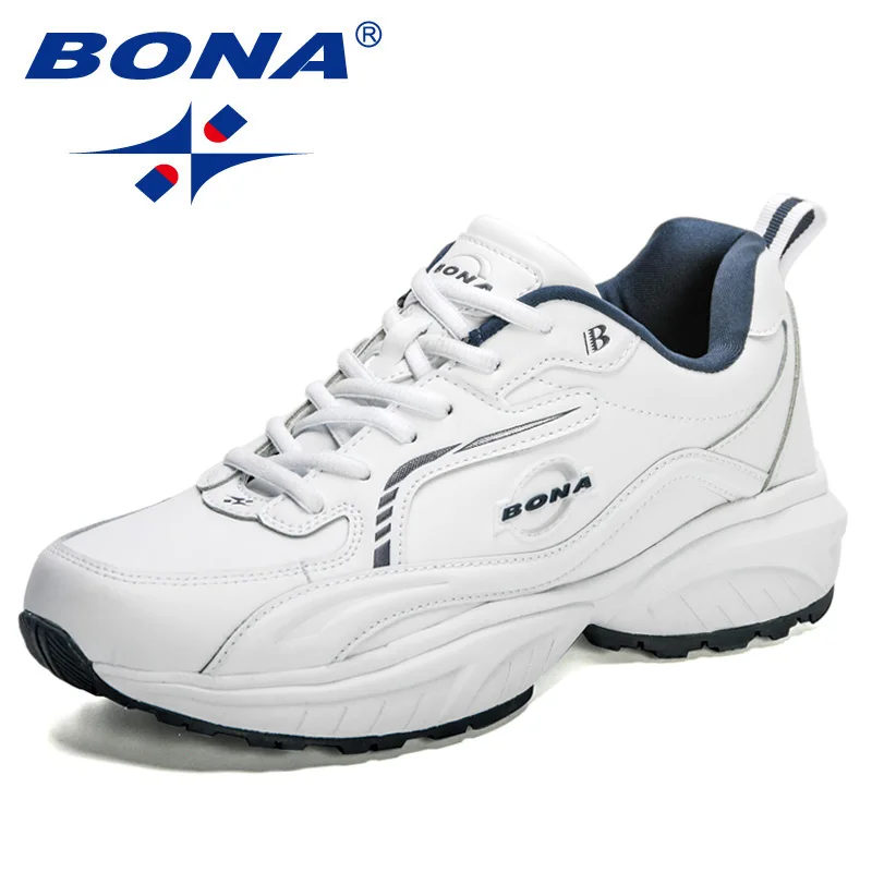 

BONA 2023 New Male Running Shoesr Arrival Classics Style Men Lace Up Sport Shoes Men Outdoor Jogging Walking Athletic Shoes