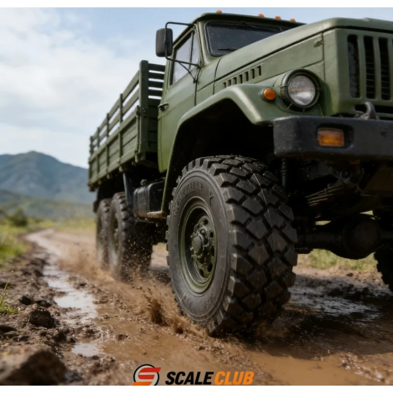 

Scaleclub Model 1/14 95MM Diameter Off-road Truck off-road Trailer Tire Military Truck Tire For Car Parts Rc Truck Trailer