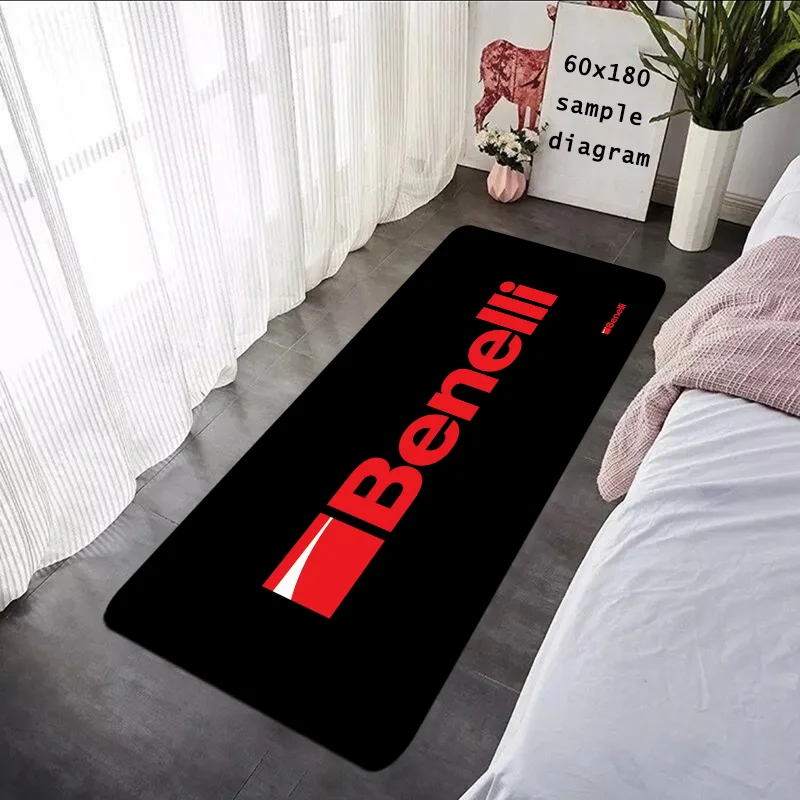 Halllway Doormat Benelli Motorcycles Welcome Carpet Kitchen Floor Mat Entrance Living Room Decor Non-slip Bath Car Boot Rug