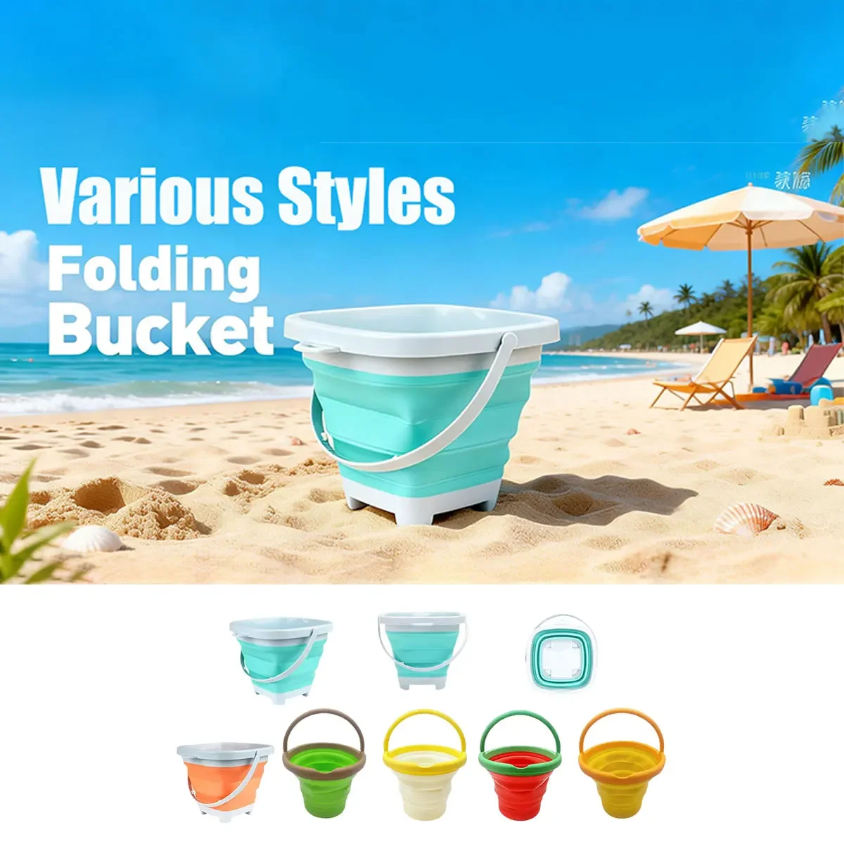 Diferentes cubos de arena plegables para niños y adultos, juguete para jugar en interiores/exteriores, material suave para piscina, regalo.