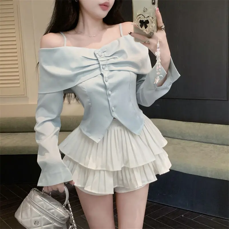 

Свитера Джемперы Кардиганы Женский корейский стиль Рок Альтернативный люрексовый узор Фестиваль Концерт Сценическое представление Острая мода OL