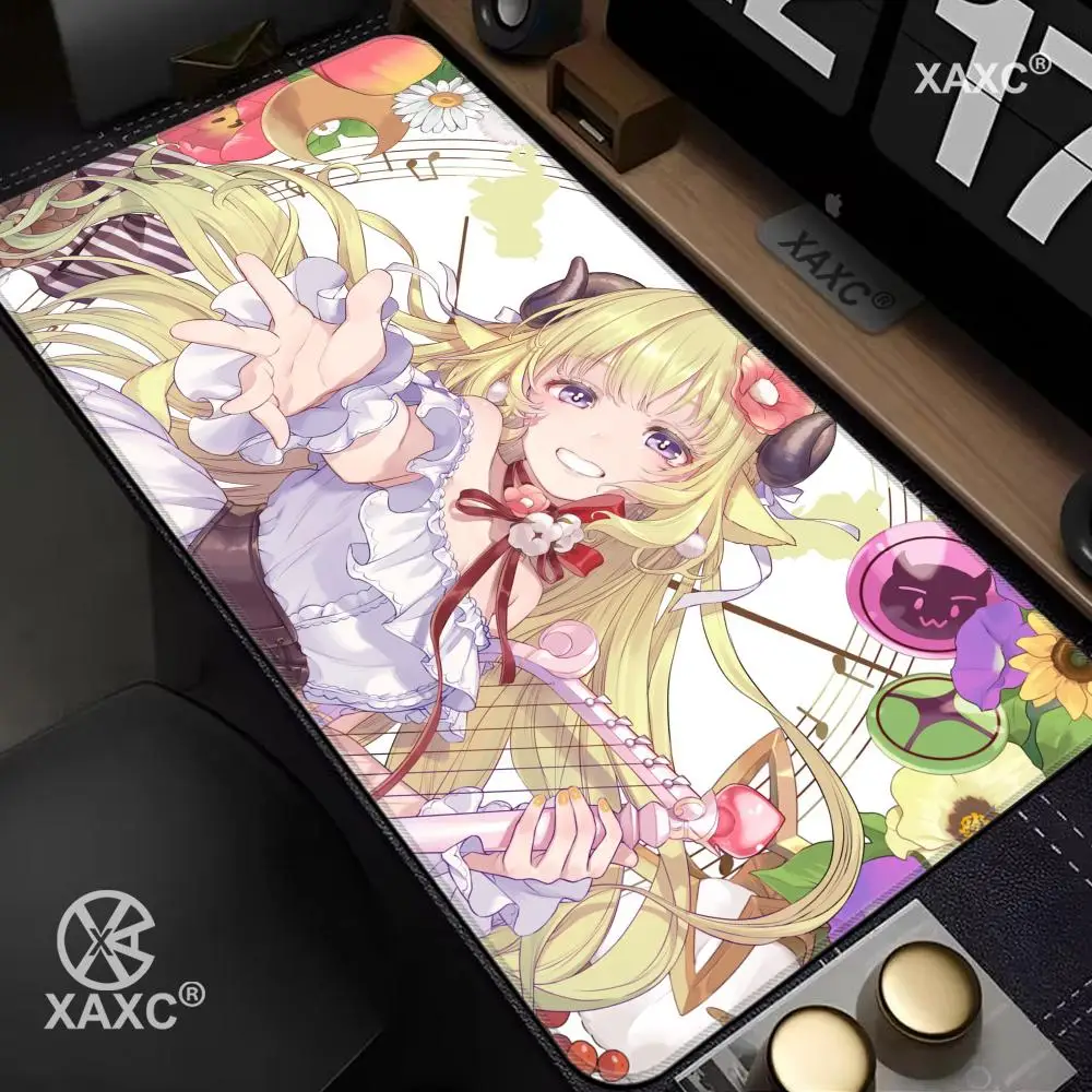 

Tsunomaki Watame XAXC Mouse Pad large keyboard mouse desk pad non-slip rubber gaming mouse pad laptop mouse carpet
