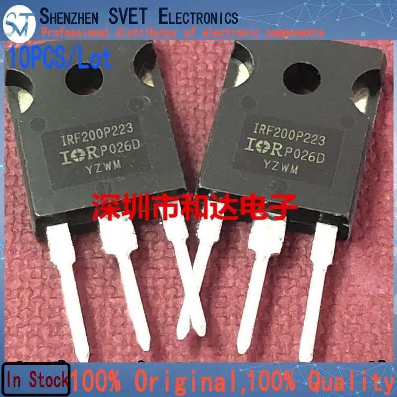 10PCS/lot IRF200P223  TO-247  200V 100A  High Power Triode 100% Original