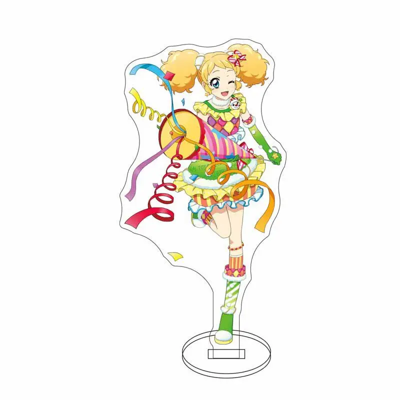 16CM Anime ‌Game Aikatsu! Figure Hoshimiya Ichigo Kiriya Aoi Shibuki Ran Kitaoji Sakura Acrylic Stand Cos Ornaments Gifts view 5