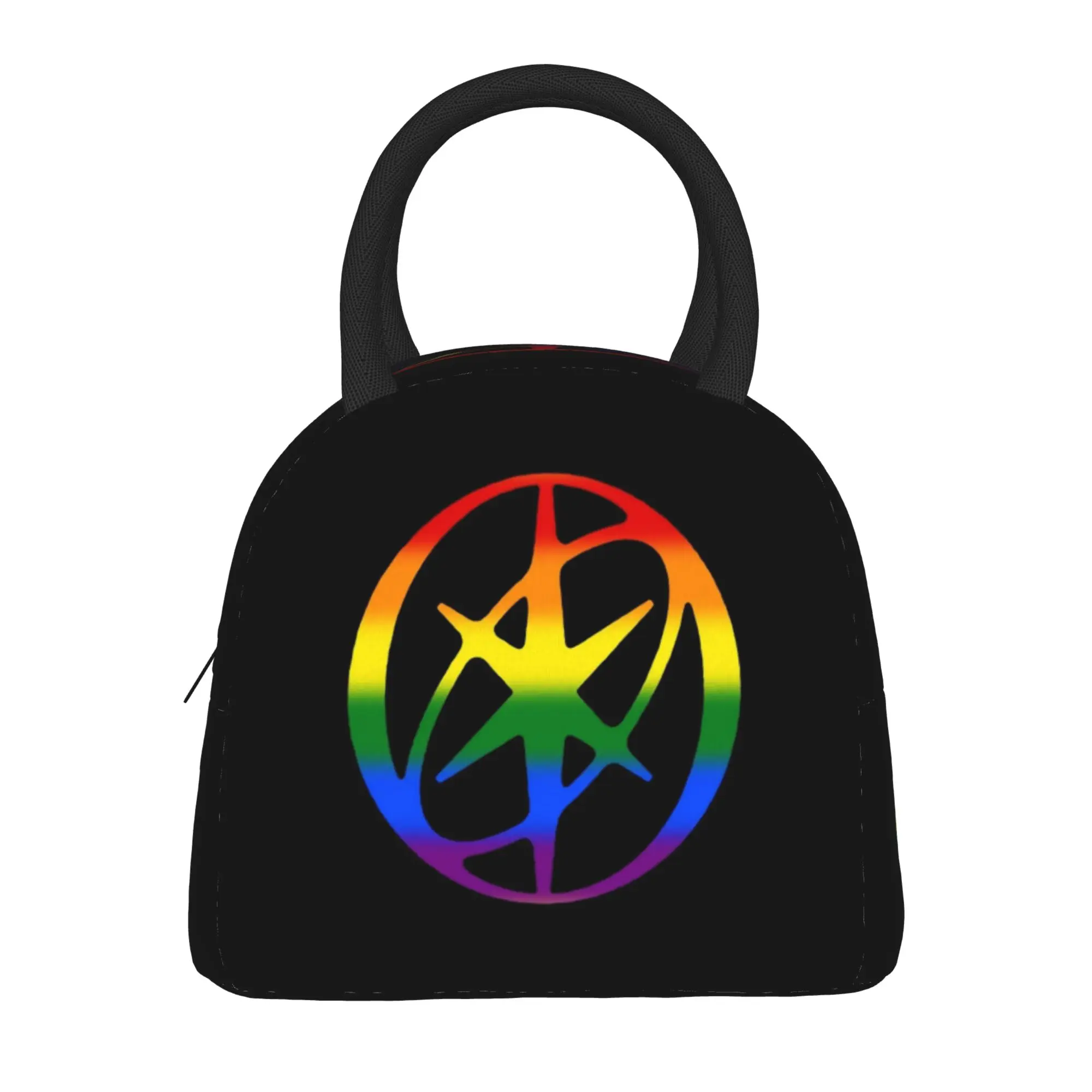 KATSEYE Group Logo  Lunch Bag Office Portable Tote Food Bags For Women  Waterproof Custom Cooler Bag