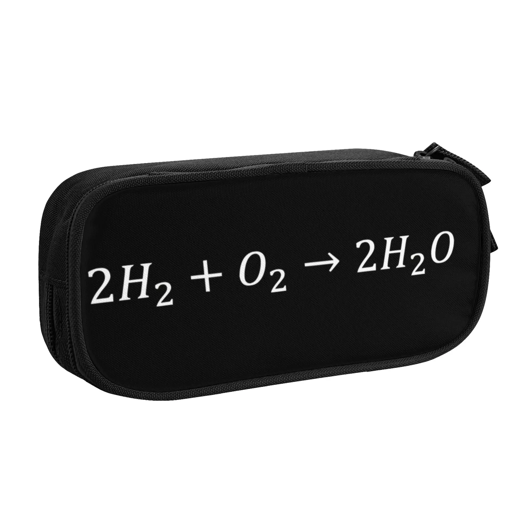 1 piece Lightweight Formation Chemical Reaction Dark Version Pencil Case Girls Pen Bag Chemical Equation School Pencil Pouch