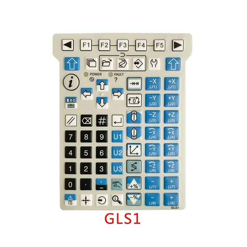 For Fanuc A05B-2255-C102 Demonstrator GLS1 Teach Pendant Keysheet Keypad Protective Film