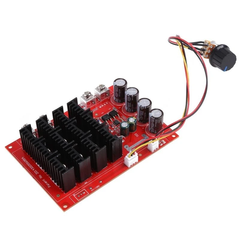 10-50V 60A Motor Speed Control PWM HHO RC Controller 3000W 12V 24V 48