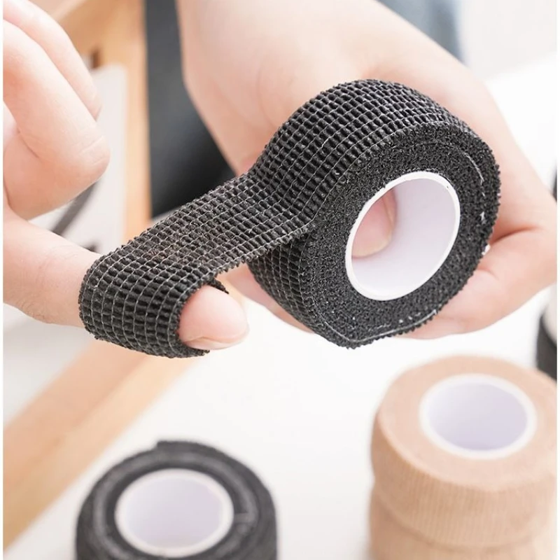 1 Roll Self Adhesive Elastic Bandage 4.5m Colorful Sports Wrap Tape for Finger Joint Knee First Aid Kit Pet Tape