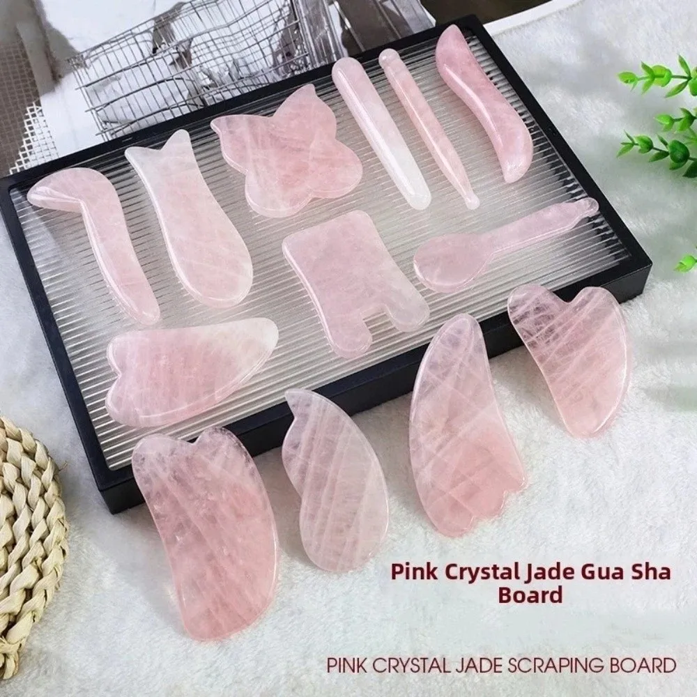 Reduce Puffiness Jade Eye Massage Stick Face Relax Sliming Skin Scraping Guasha Face Massager Tool Face Lifting and Tightening
