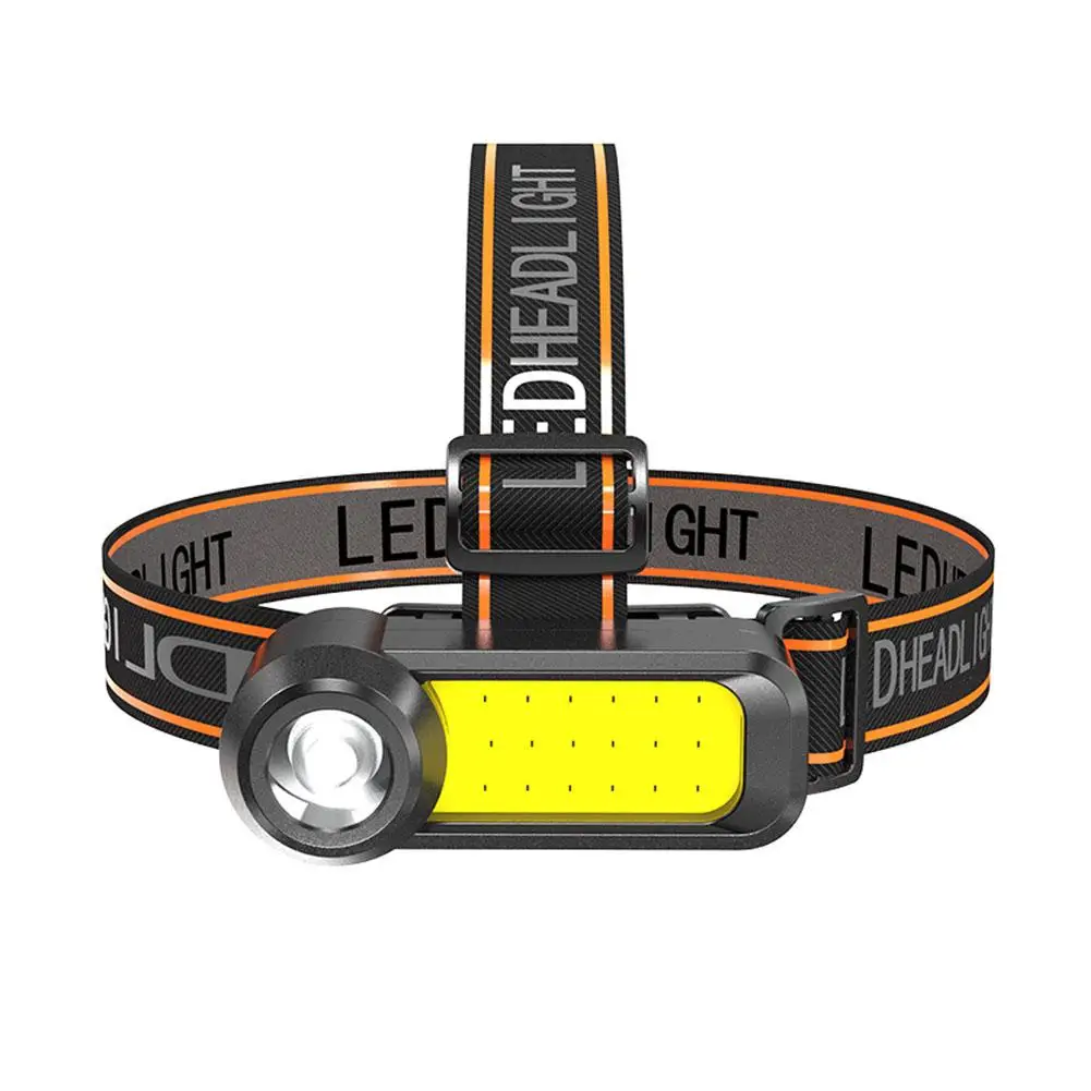 LED Mini Headlights 3000LM USB Rechargeable High-power Waterproof Camping And Fishing Flashlight For Hunting Z4Q5
