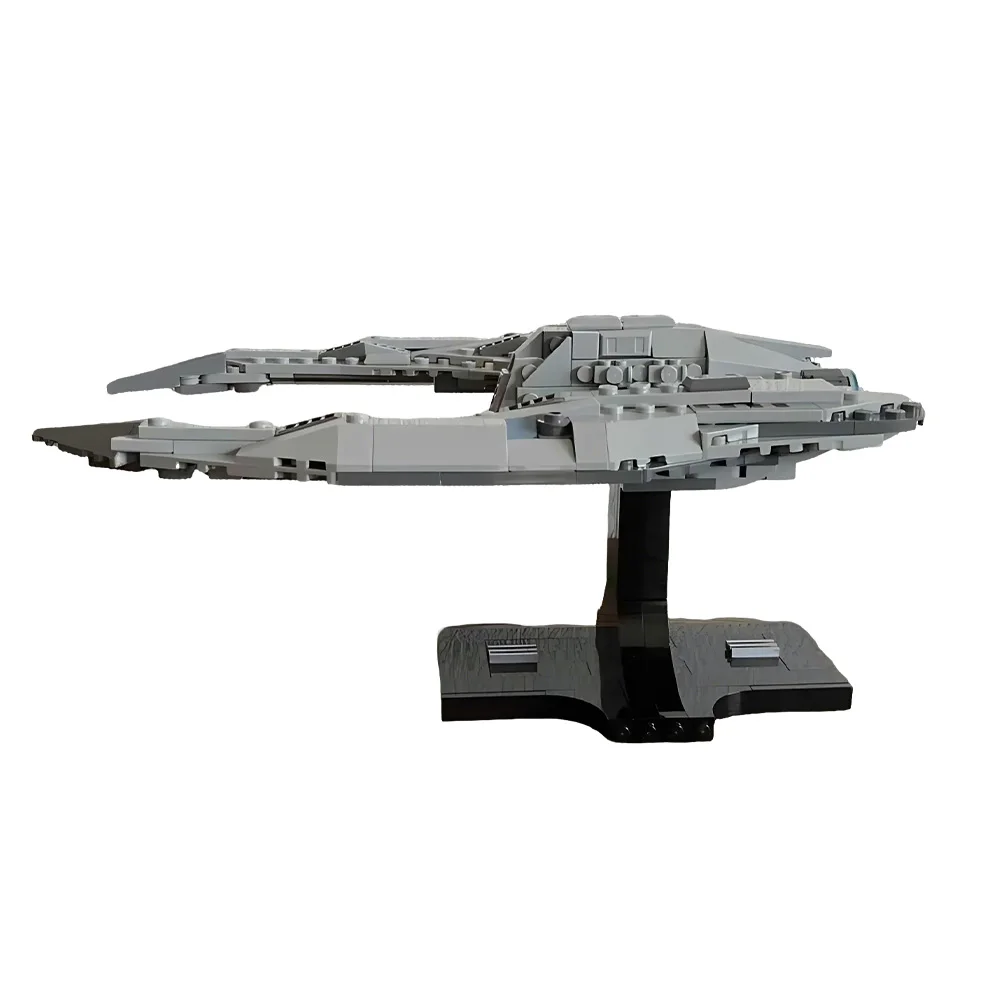 MOC Battlestar Galactica Cylon Raider 2004 Bricks Model Galactica Cylon Raider 2004 Spaceship Building Blocks Assembly Toys Gift