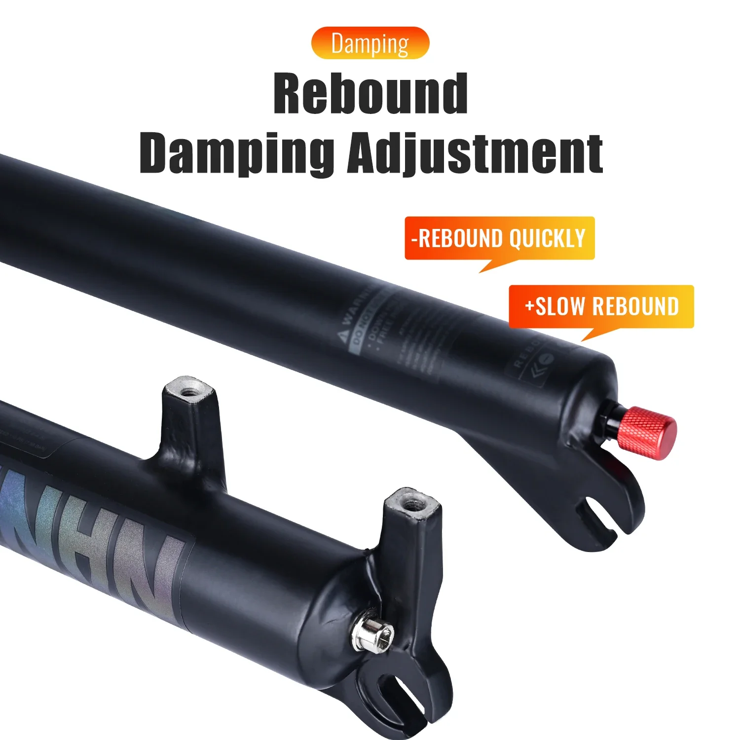 【中古】NanLio X7 PRO サスペンションフォーク NanLio X7 PRO MTB Bike Suspension Fork Damping Rebound Adjustment