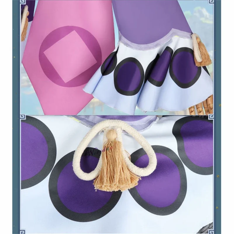 Game Genshin Impact Project Qiqi Cosplay Costume Zombie Girl Dress Wig Shoes Hat Anime Accessories Halloween Christmas Costume