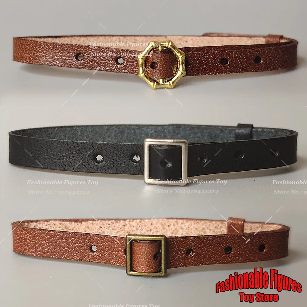 

BROWN ART 4 мм 5 мм 1/6 масштаб Коллекционная фигурка из натуральной кожи, мини-ремень, аксессуар, подходит для 12-дюймовой экшн-фигурки, тело солдата