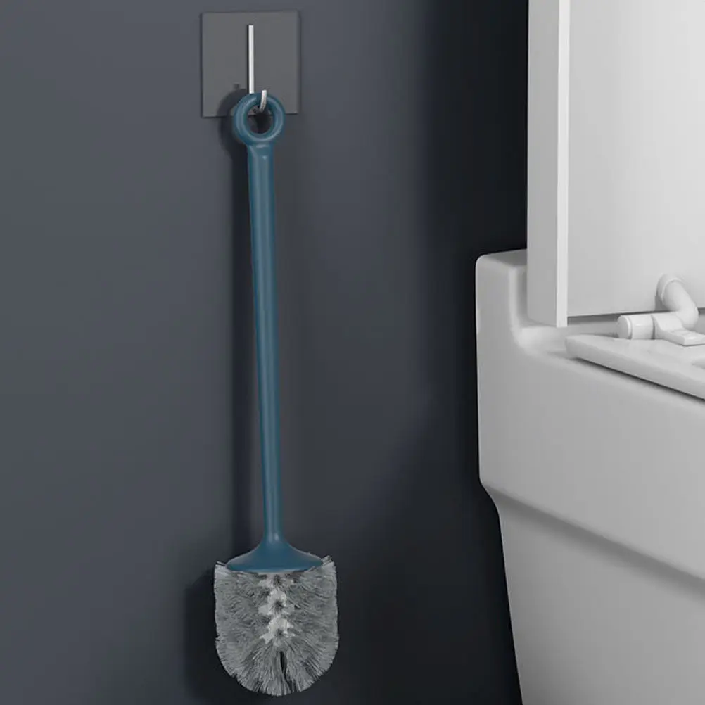 

1Set Heavy Duty Toilet Bowl Brush and Holder Set High Quality Plastic Scrub Brush for Bathroom Cleaning Recesses Corners Fast