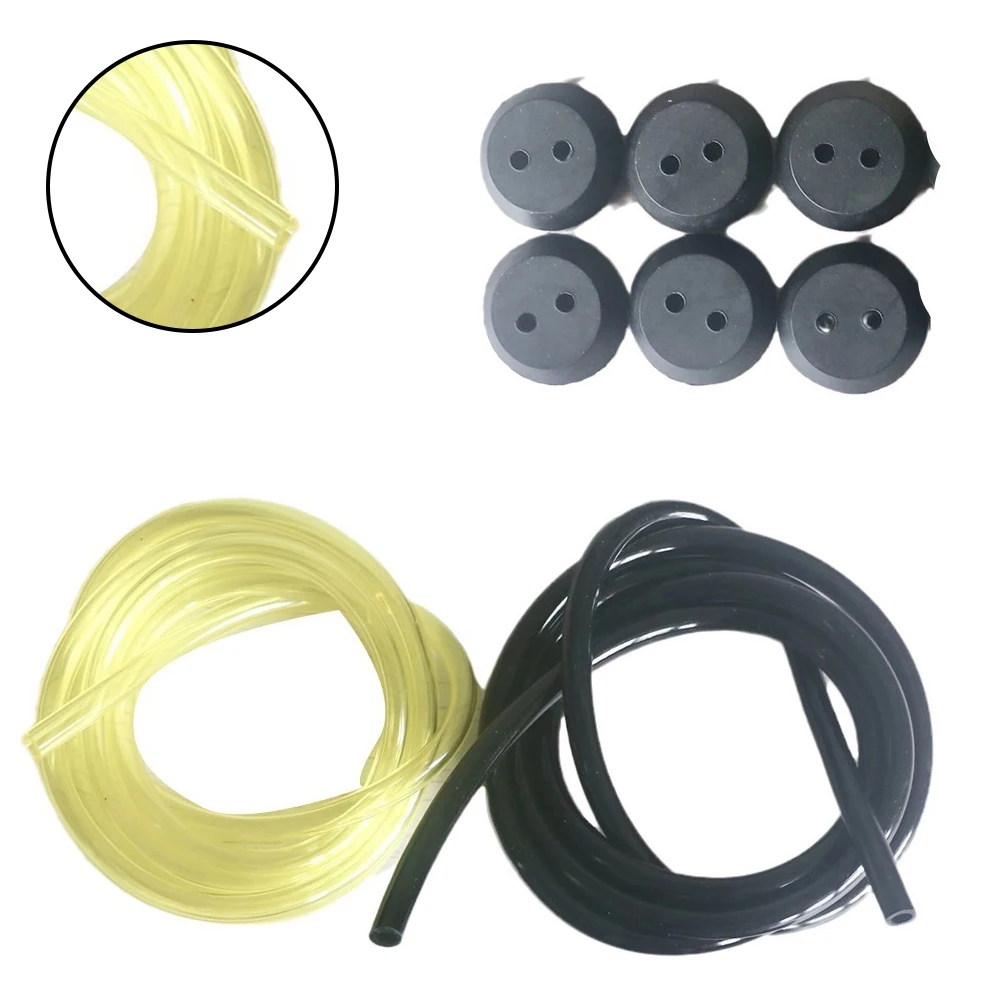 GX22 Fuel Tank Grommet Fuel Line Get Your Lawnmower Running Smoothly with Our 2 Hole Fuel Tank Grommet 6x Pack