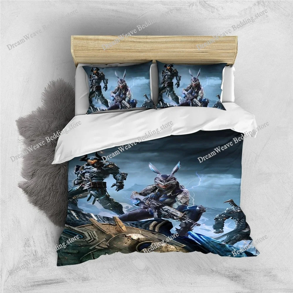 

Game The First Descendant Duvet Cover Set Home Style Bedding Soft Laundry Cotton Bed Student Dormitory Gift