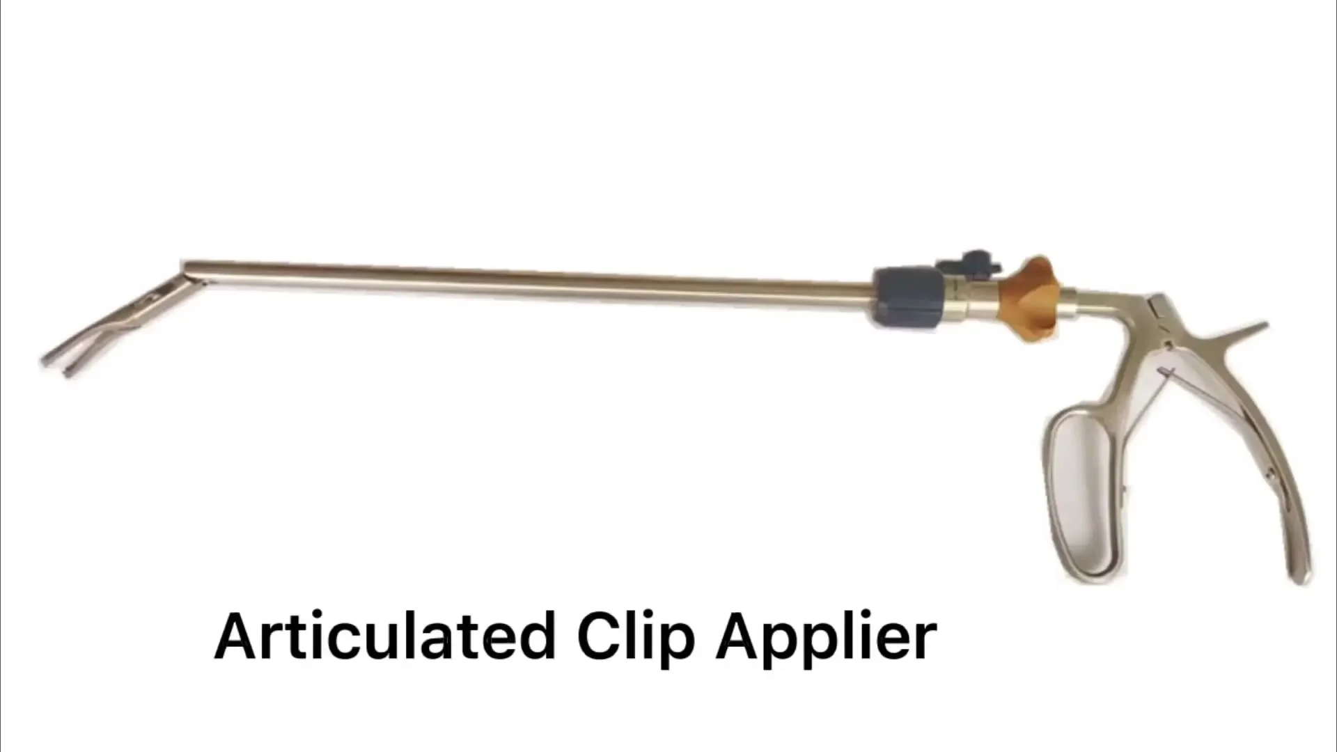 Geyi factory laparoscopic Polymer ligation clip applier articulated flexible Clip Applier for minimal invasive surgery