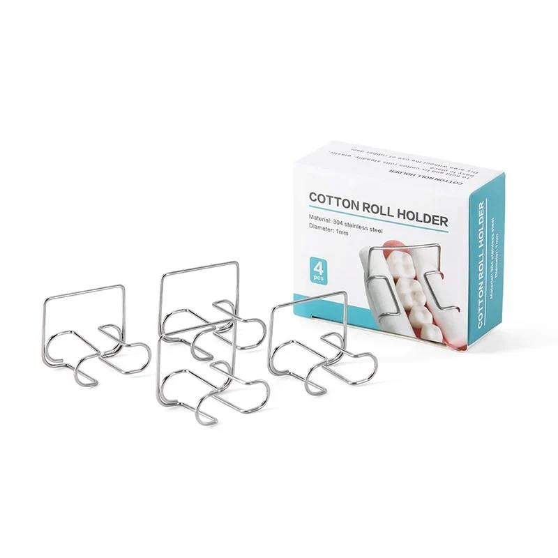 Denta Cotton Roll Holder Clip Stainless Steel Orthodontic Holder Autoclavable Dentist Lab Care Tool Denta Material