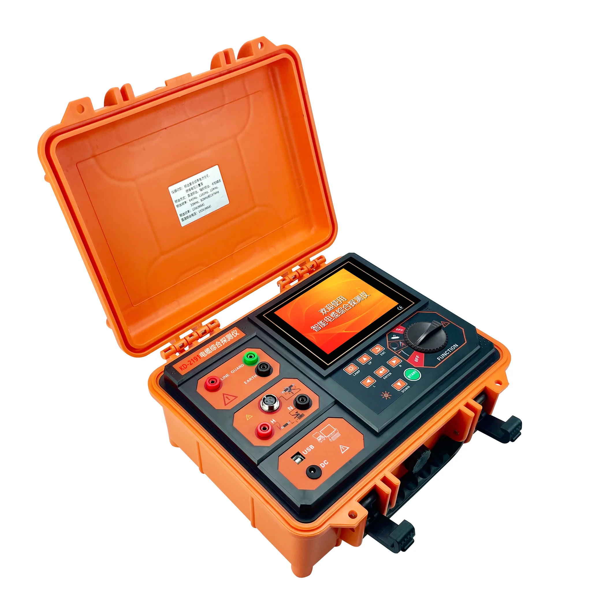 Integrated pipeline detector underground cable  tester  locator   