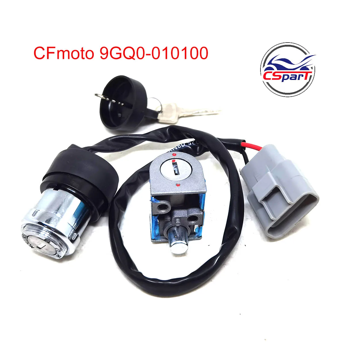 9GQ0-010100 Switch Lock Assy Ignition Key For CFMoto CForce 400ATR 400AU-B L 500AU-7S 7L 500ATR 450S 450L 520L 520S