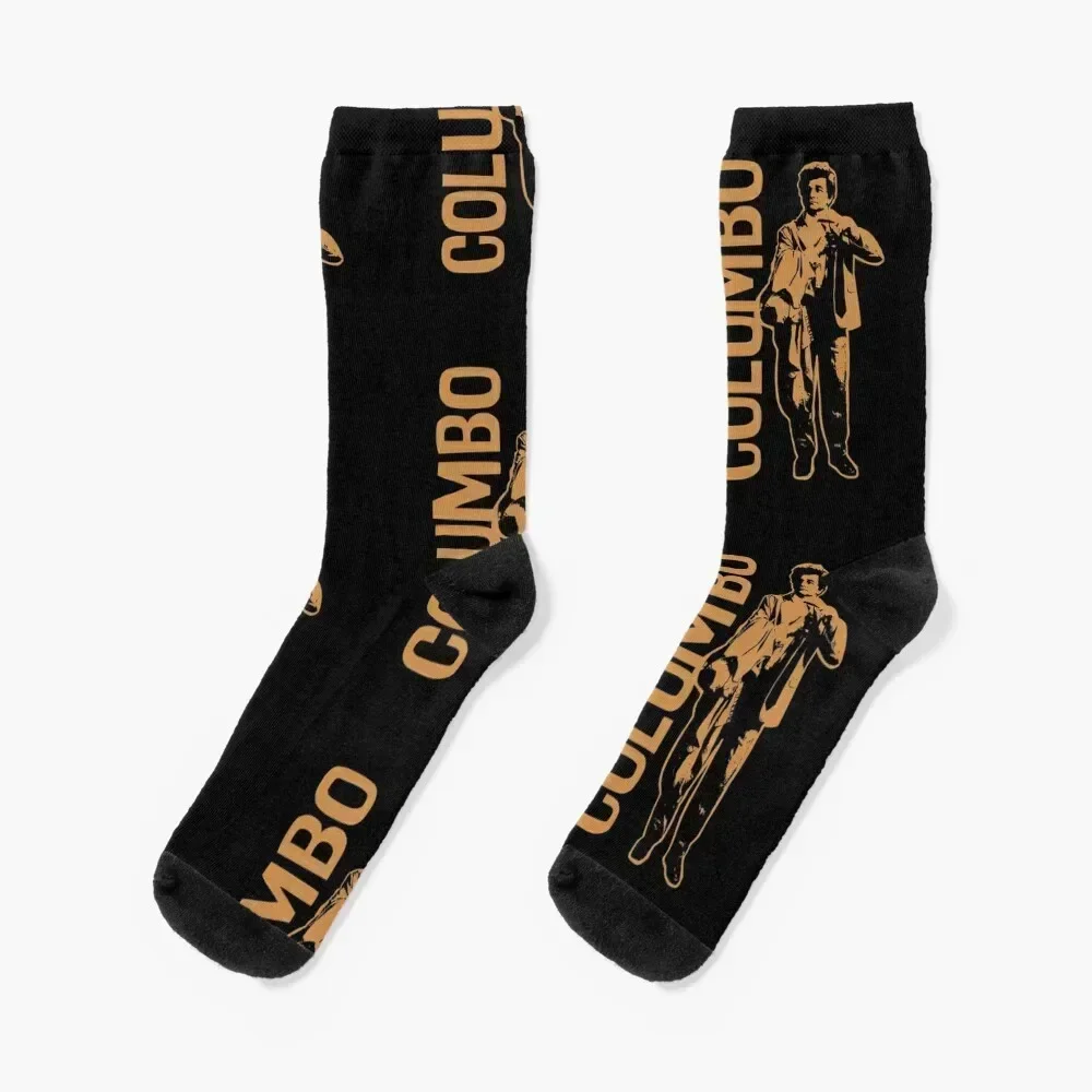 Columbo Socks professional running new year new in's warm winter Designer Man Socks Women's