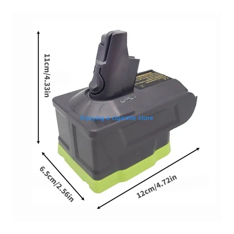 Handstaubsauger-Batterieadapter für 18-V-Batterie, Konvertierung in V 6/7/8, Reiniger-Adapter für die regelmäßige Reinigung zu – Detail 6