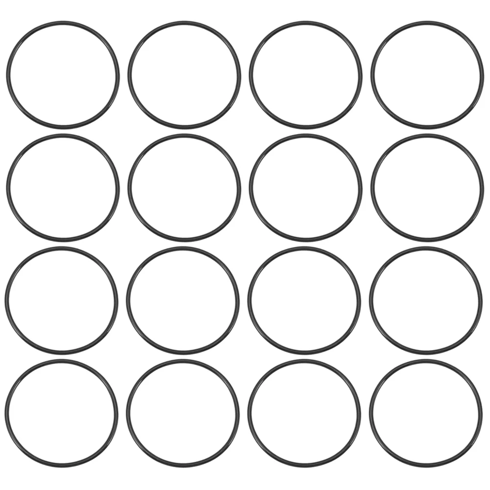 50 Pcs Silicone Wristband Elastic (black) Stretch Bracelets Jelly Simple Outdoor Hand Strap Wristand Wristbands Charm