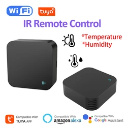 Tuya WiFi IR Remote Control Universal For TV Box Air Conditioner Fan APP Timing Infrared Controller Works With Alexa Google Home