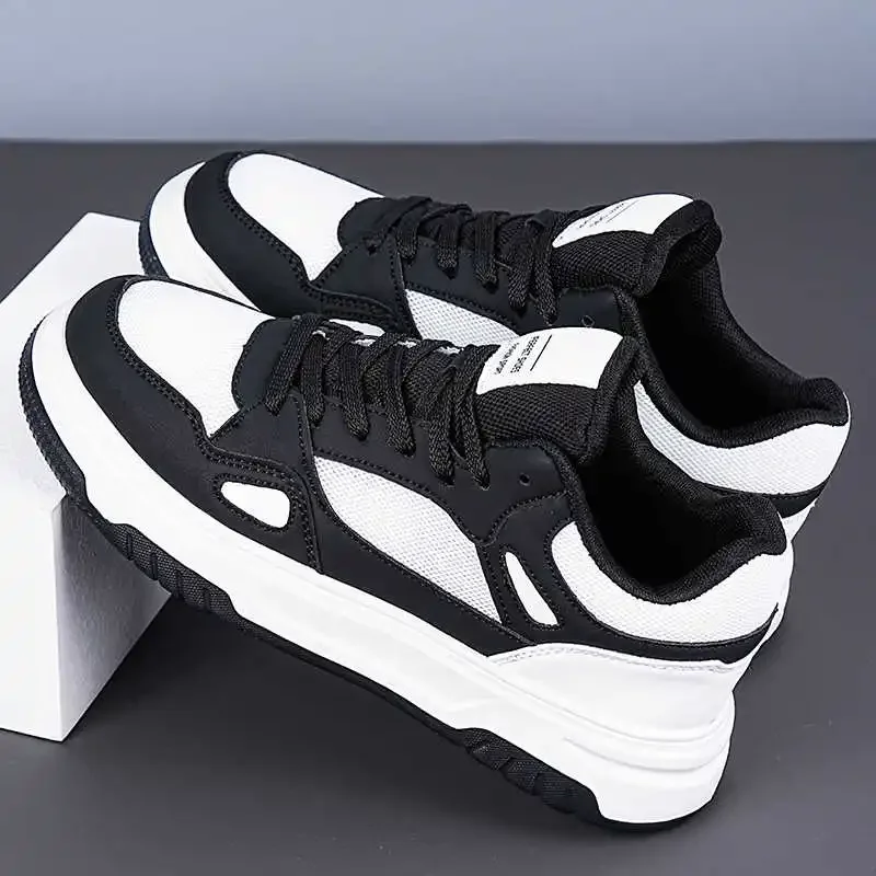 Zapatillas altas rojas con plataforma alta y tacón plano, zapatillas deportivas para hombre, zapatos nuevos, botas 52, zapatillas deportivas más baratas