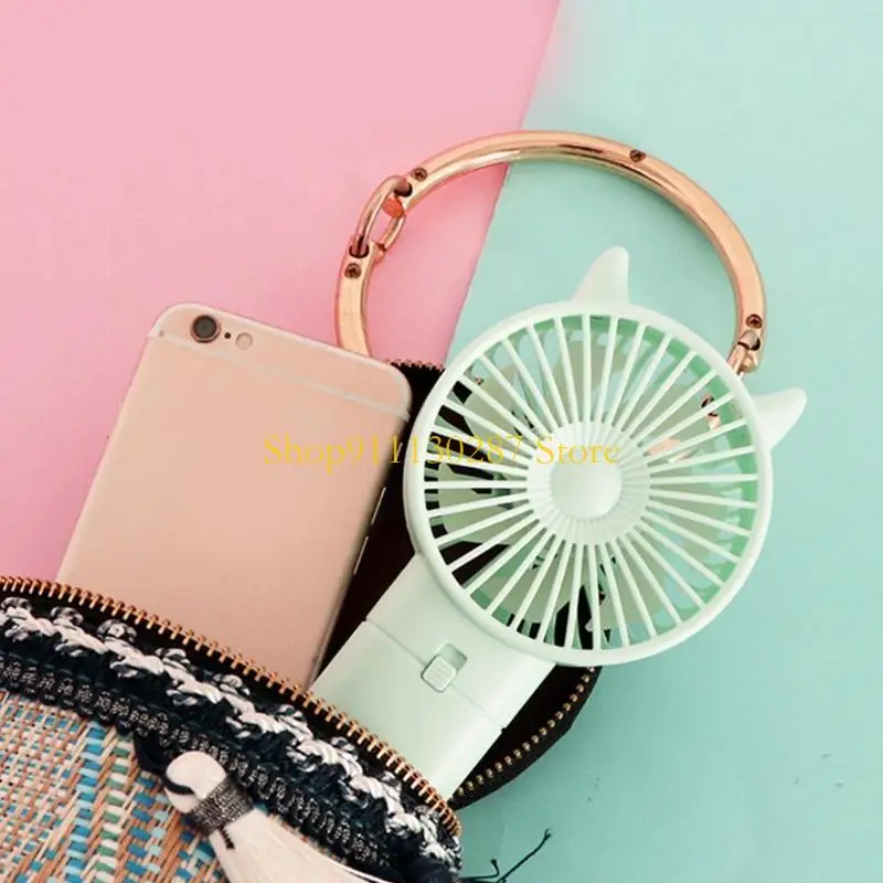 

J1HC Portable Handheld Fan, Battery Powered Personal Handheld Fan for Outdoor Activities, Summer Gift for Kids Men Women