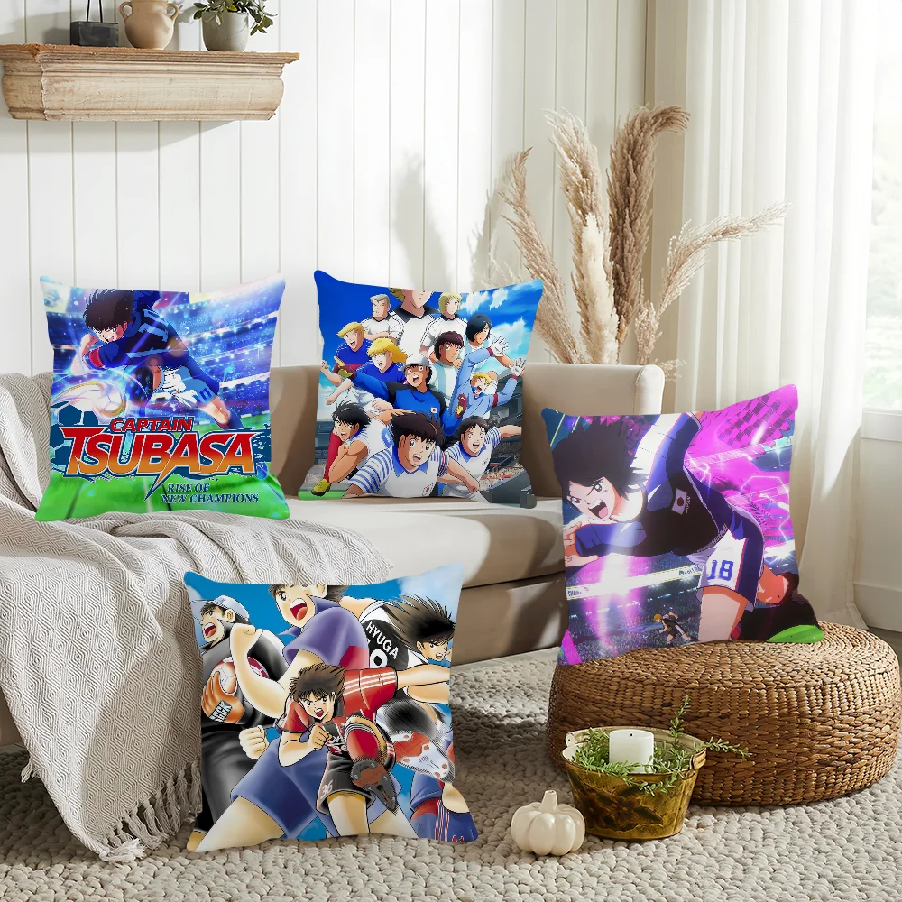 

Аниме Капитан Цубаса наволочка украшение дома наволочка подходит для офиса, дивана, спальни, автомобиля