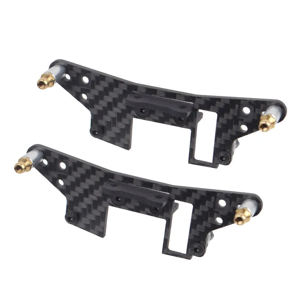 Carbon Front Rear Shock Tower/Damper Stay for Tamiya TA03 TA03F TA03R TA03 TRF TA03F Pro TA03R TRF Upgrades Parts 3