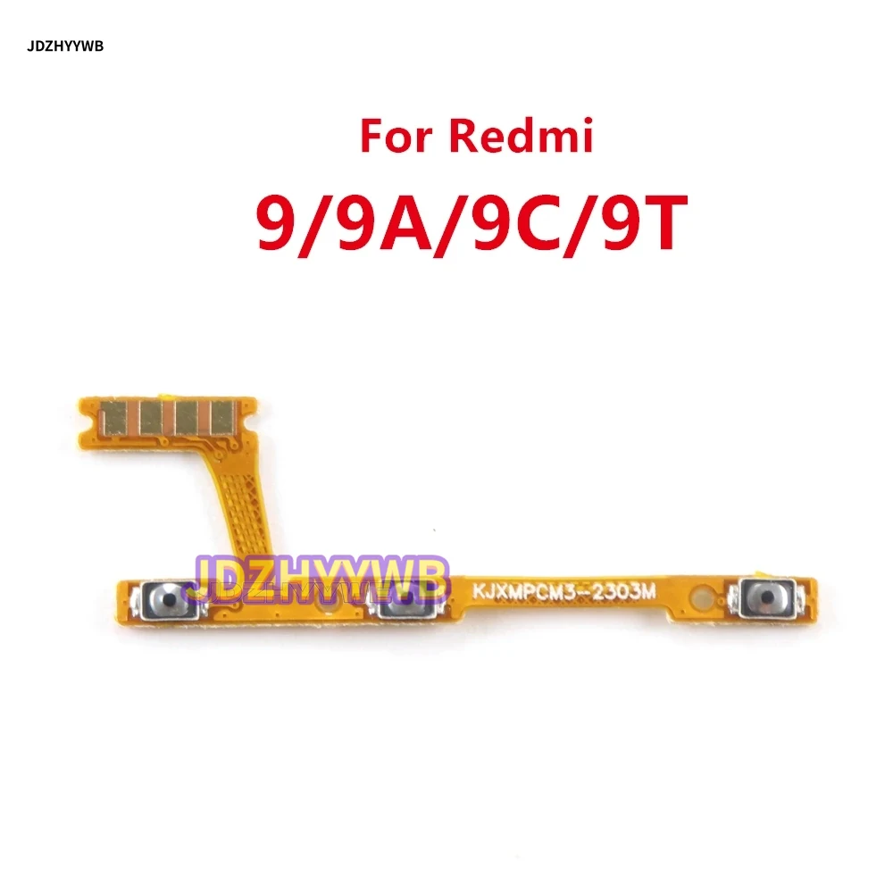 Mute Switch Key Power On Off Volume Side Button Repair Replacement  Flex Cable For Xiaomi Redmi 9 9A 9C 9T