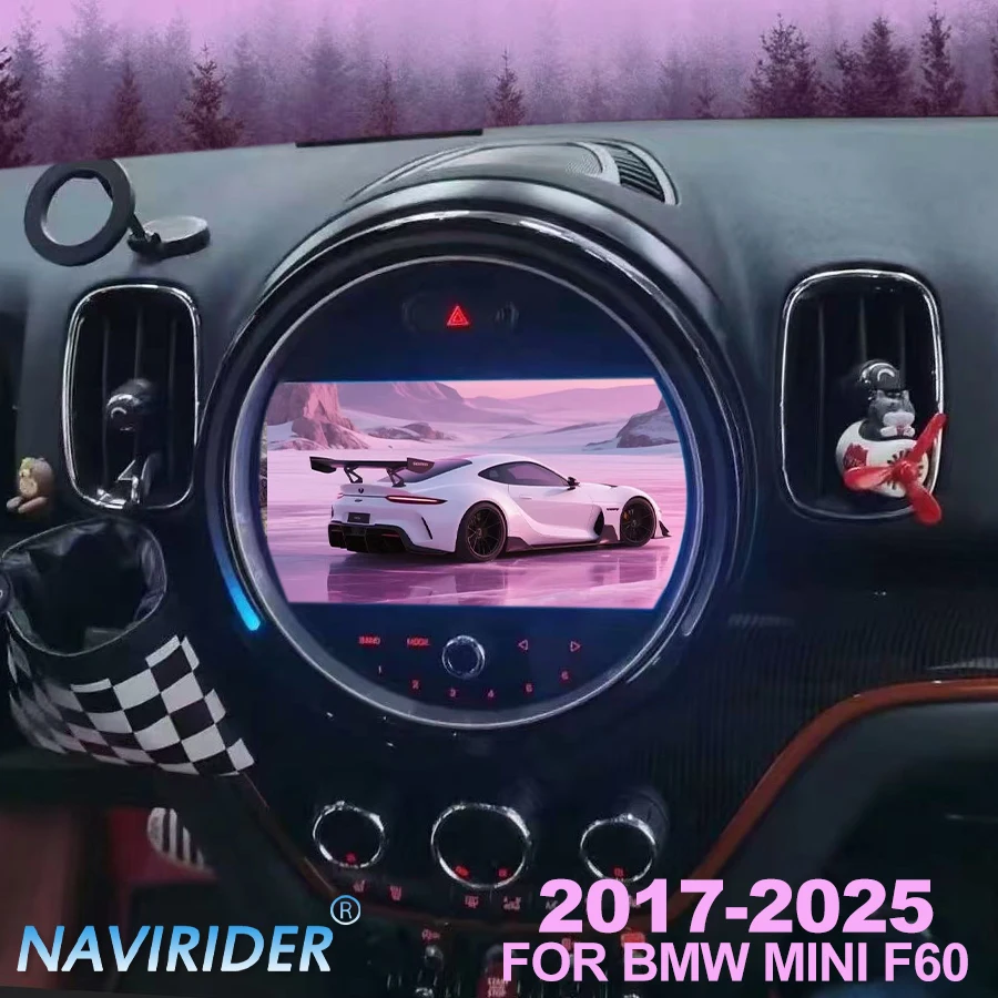 

Android Screen For Mini Cooper Countryman F60 2017-2024 Car Radio Carplay Navigation Carplay Multimedia Video Stereo Head Unit
