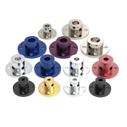 2/3/3.17/4/5/6/6.35/7/8/10/11/12/14mm Aluminium 45# Steel Rigid Flange Coupling Motor Guide Shaft Coupler Connector 3d Printer