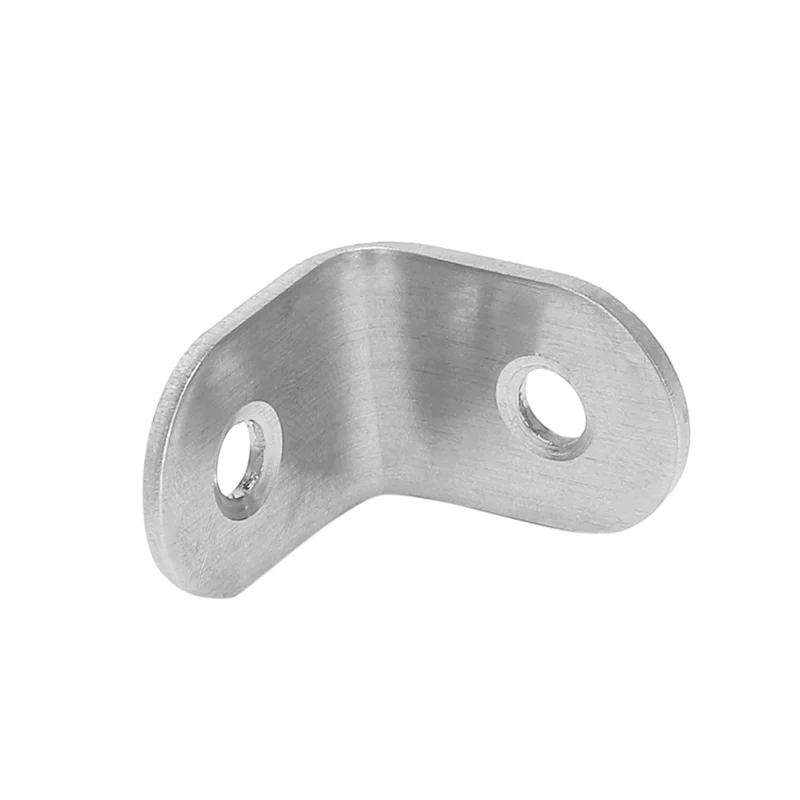 ELEG-200PCS L-Halterung Ecke mit 400PCS Schrauben, Eckhalterung, Winkelhalterungsbefestigung für Holzmöbel, Bettrahmen, Schrank