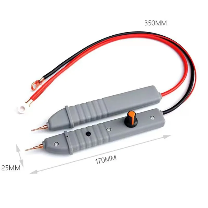 

Spot Welding Pen Welder Pen Automatic Trigger button with indicator light 18650 Battery High Current 500A Instant Current 10 AWG