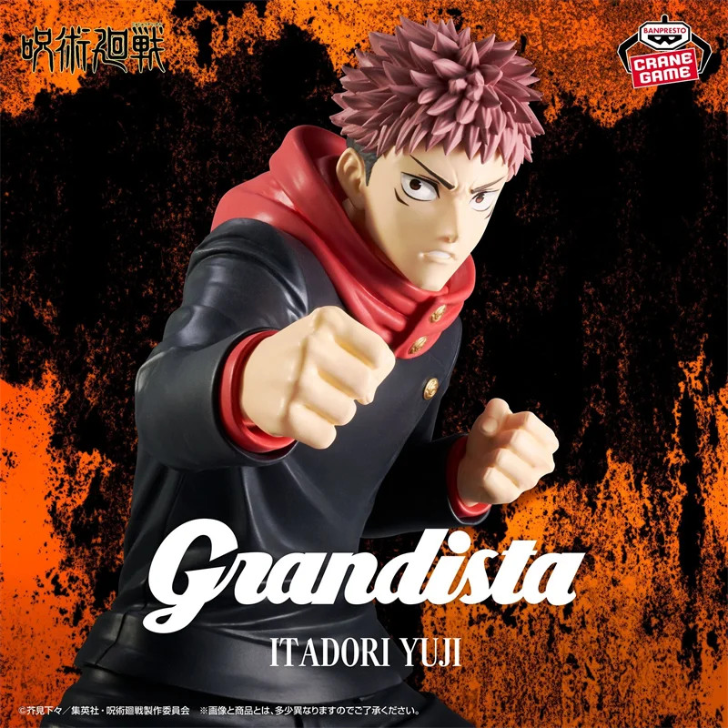 Véritable Bandai Jujutsu Kaisen Grandista Itadori Yuji figurines d'action Anime modèle Figure cadeau à collectionner pour jouets loisirs enfants