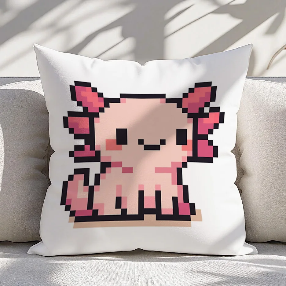 1pc Illustrative Digital Motif Graphic Pillowcase for Home Decoration Cushion Cover Polyester 45x45cm 18x18in