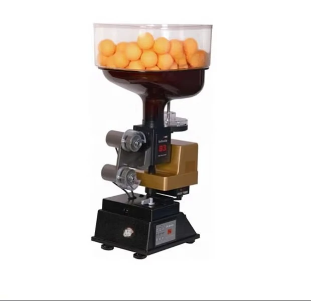 Remote Control Automatic Table Tennis Machine  Pingpong Robot for Training Machine