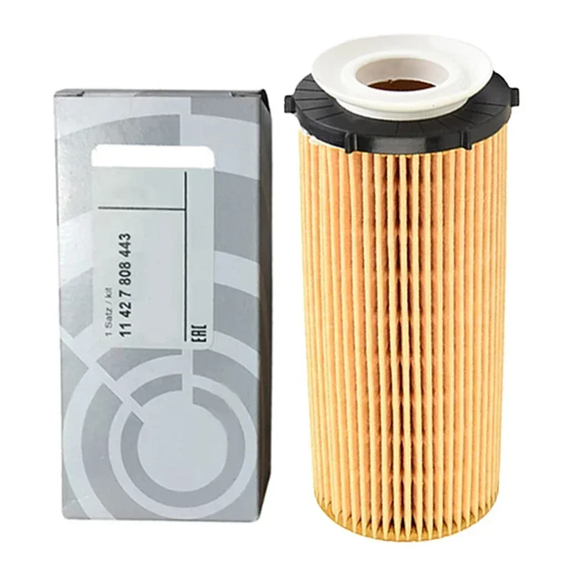 Car Oil Filter Kit 11427808443 For BMW E70 E71 E90 E91 E92 F02 F07 F10 F11 325d 330d 530d 730d X5 X6 30d N57 Engine Oil Filters