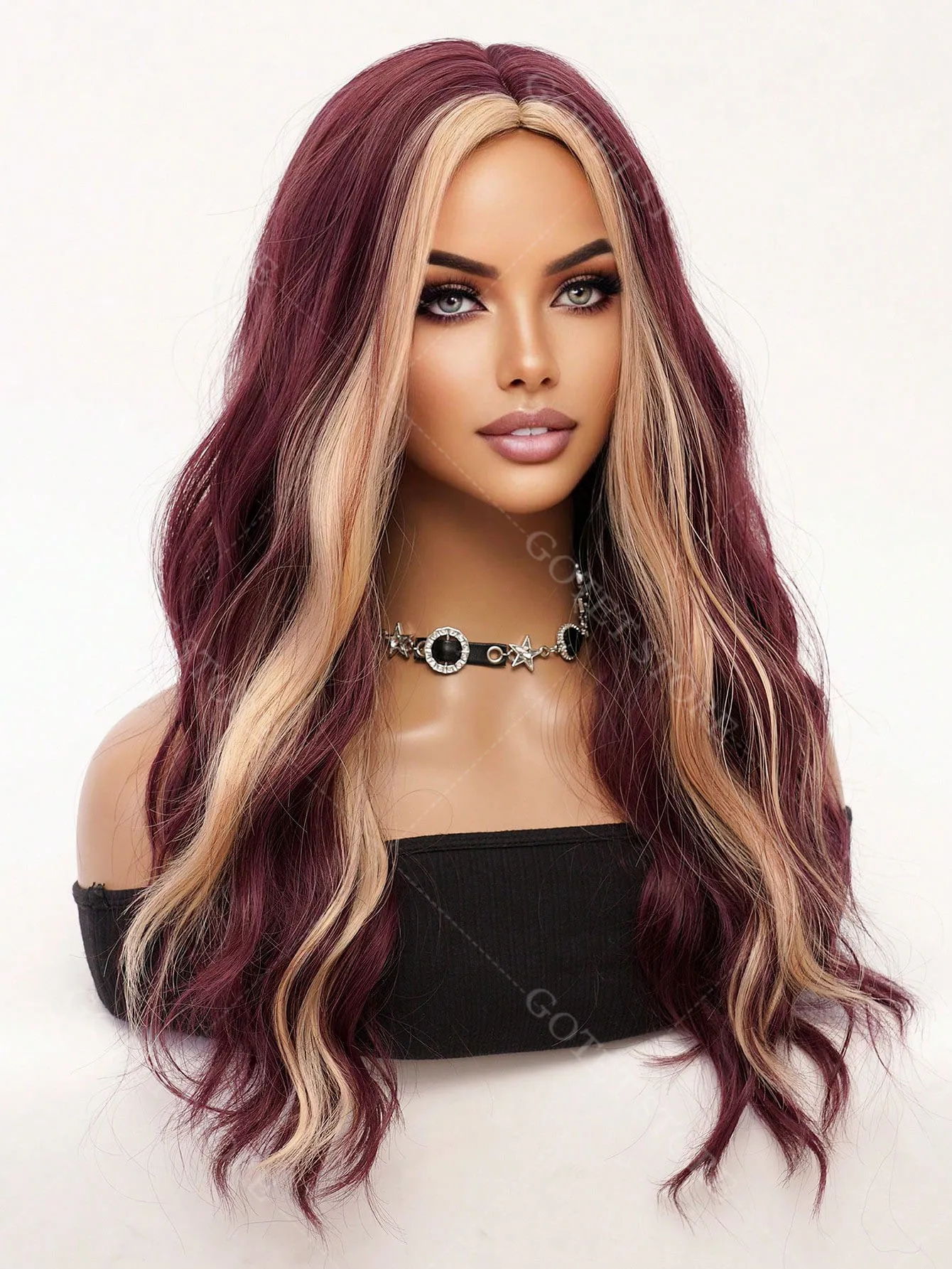 

34 дюйма 99J Бордовый 613 Выделите парики фронта шнурка Человеческие волосы Предварительно выщипанные 200 Плотность 13x4 HD Парики фронта шнурка