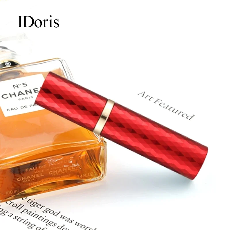 IDoris 5ml Reizen Mini Hervulbare Handig Lege Verstuiver Parfumflesje Geurpomp Spray Case Parfum Airless Pomp Cosmetische