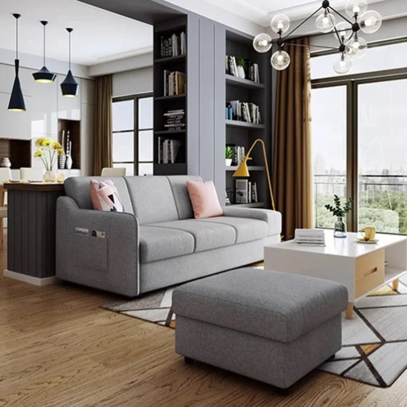

Lounge Relax Foldable Nordic Sofa New Arrival Foam Loveseat Modern Lazzy Sofa Large Recliner Salon Meuble Living Room Furniture