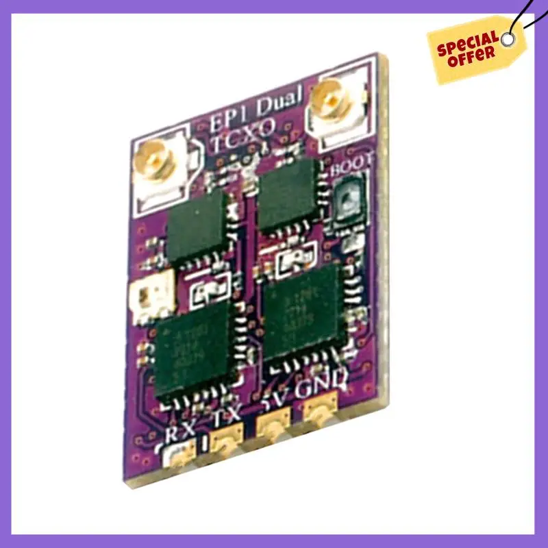 -A96Z 2.4G ELRS EP1 Receptor TCXO duplo de alto desempenho Minúsculos Expresslrs Forlong Range FPV Racing Drones Acessórios B