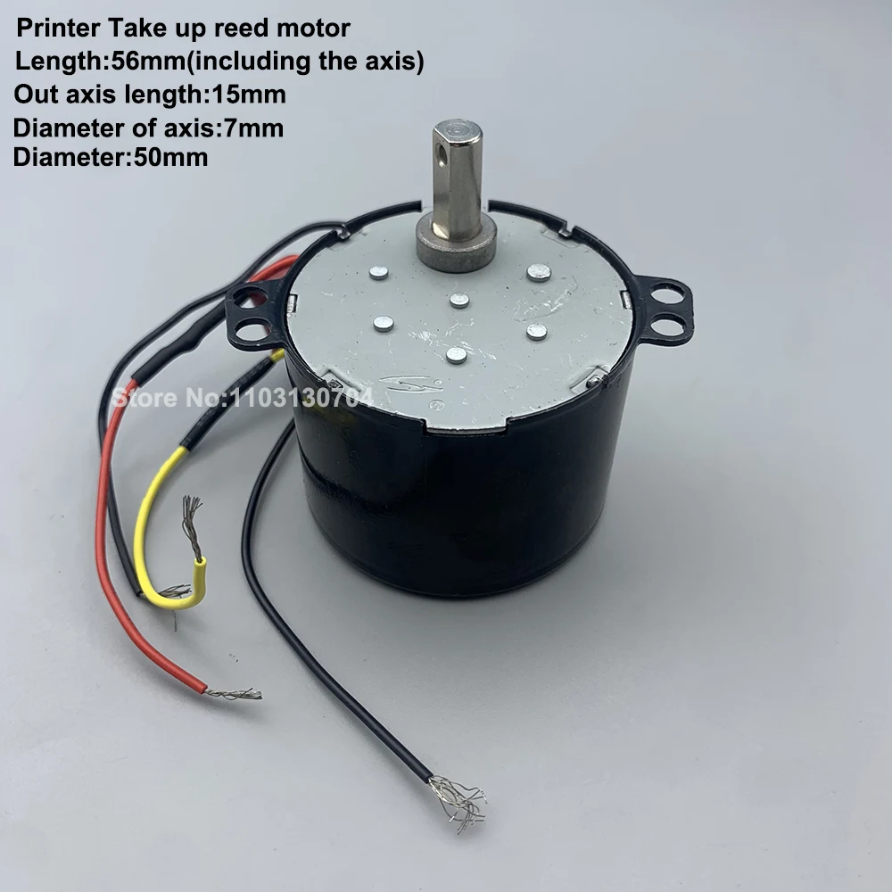 1PC Take Up Reel Motor Engine for Roland Mutoh Mimaki JV33 Allwin Human Solvent UV Printer Plotter Auto Reel System Motor Engine