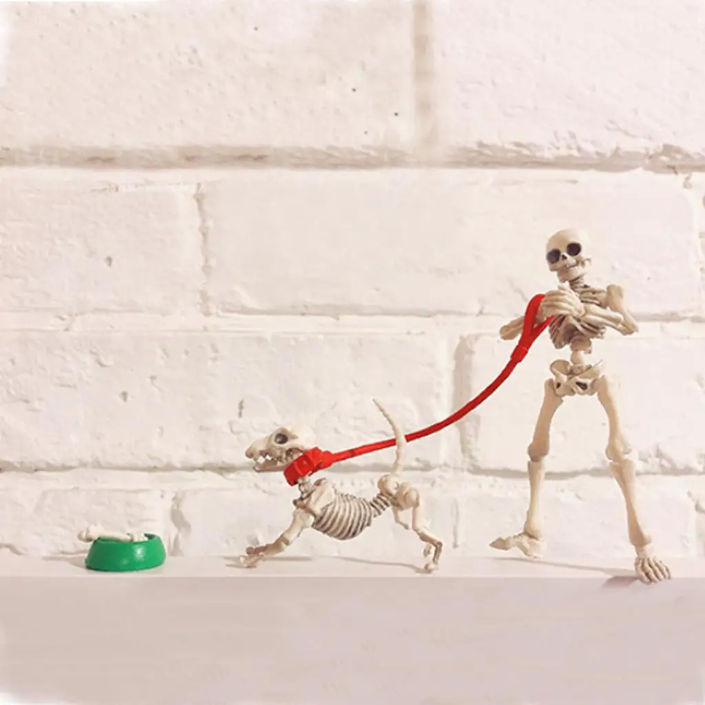 Коллекция подвижных фигурок Pose Skeleton Dog Joints для