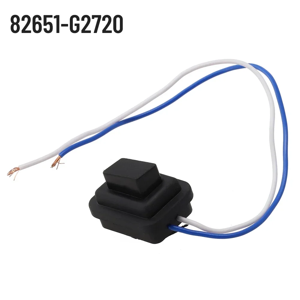 2016-2020 manija de puerta interruptor de botón pequeño para Hyundai IONIQ 2016-2020 para IONIQ profesional para Hyundai negro